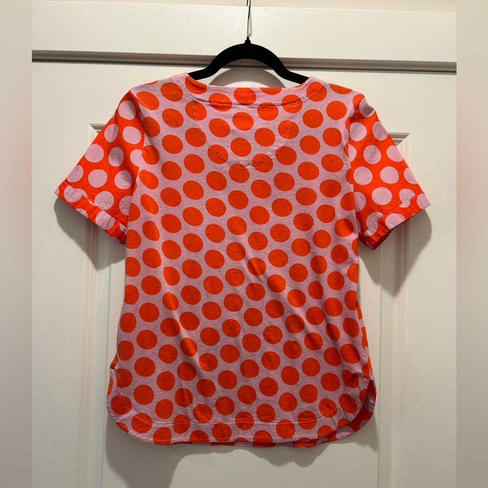 Maeve Classic Polka Dot Tee - Picture 5 of 6